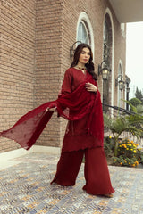 Lakhany Embroidered 3pc Suit