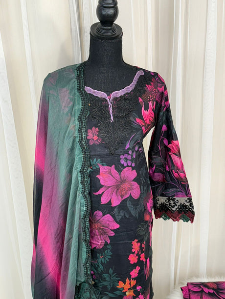 Luxury Embroidered Lawn Ready To Ship