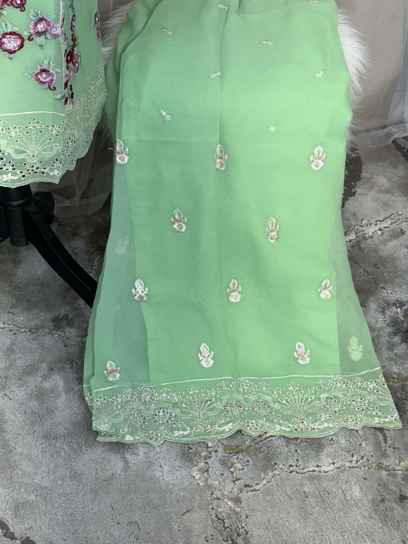 Luxury Embroidered Party wear Ready To Ship