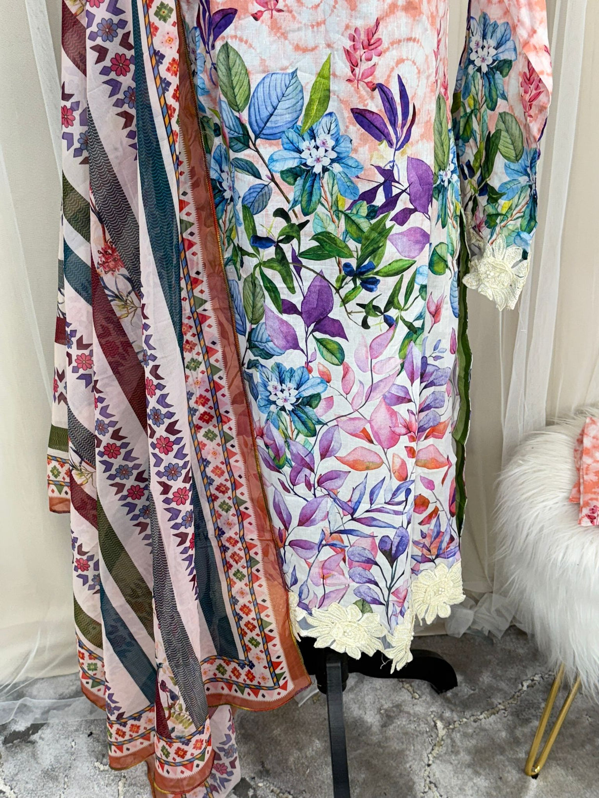 Luxury Embroidered Lawn Ready To Ship