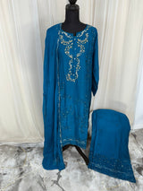 Luxury Embroidered Party wear Ready To Ship