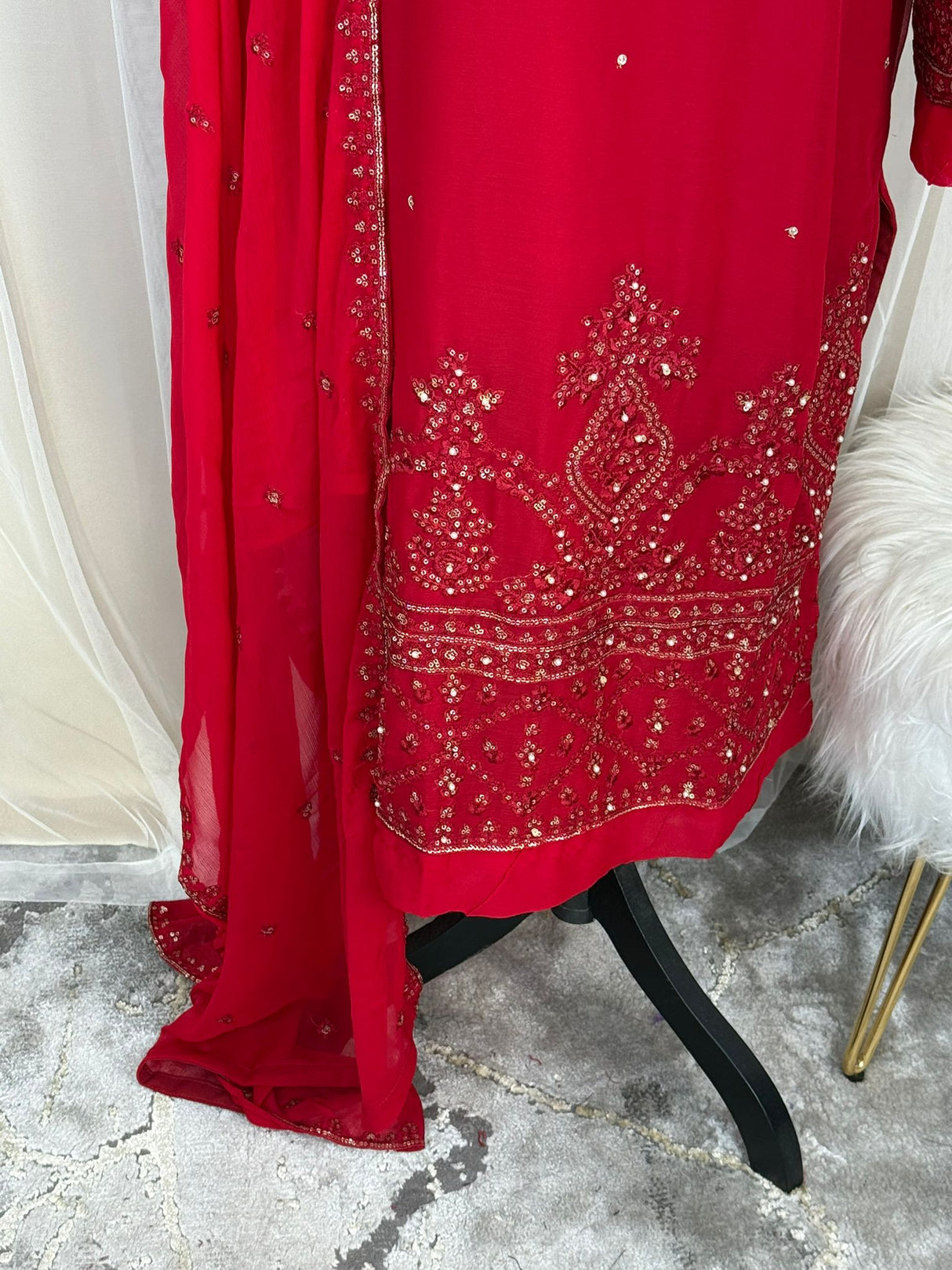 2pc Chiffon Kurti Collection Ready To Ship