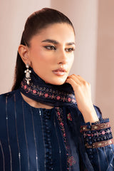 Maria B - Embroidered Jacquard Lawn Suit