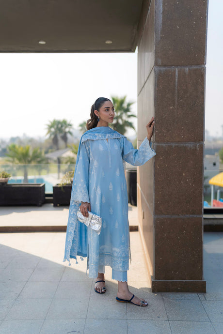 Lakhany 3pc Embroidered Suit