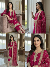 Luxury Embroidered Party wear Ready To Ship