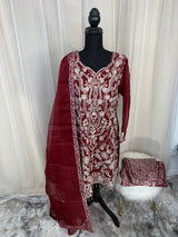Pakistani Embroidered Party wear Ready To Ship