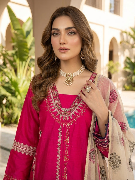 green emerald velvet dress All-Over Print Schiffli Embroidered Lawn Dress with Emb. Chiffon Dupat –  DressyZone.com