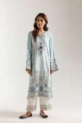 Ethnic Embroidered 2pc Suit