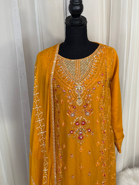 2pc Embroidered Kurti Collection Ready To Ship