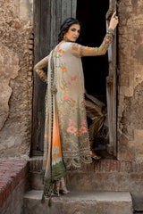 Vasal Embroidered Chiffon Suit By Charizma