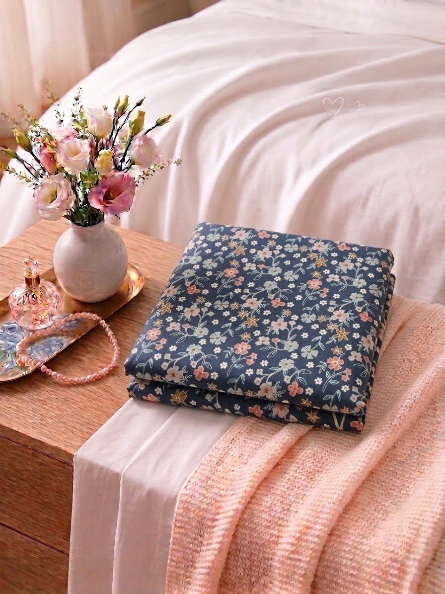 Pakistani King Size Bedsheet with Pillow Cover