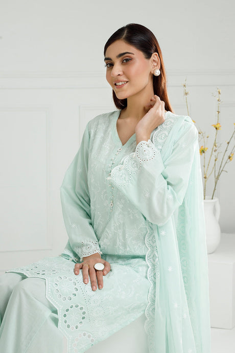 Gul Ahmed Embroidered Lawn Suit