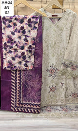 BIN SAEED EMBROIDERED LUXURY LAWN