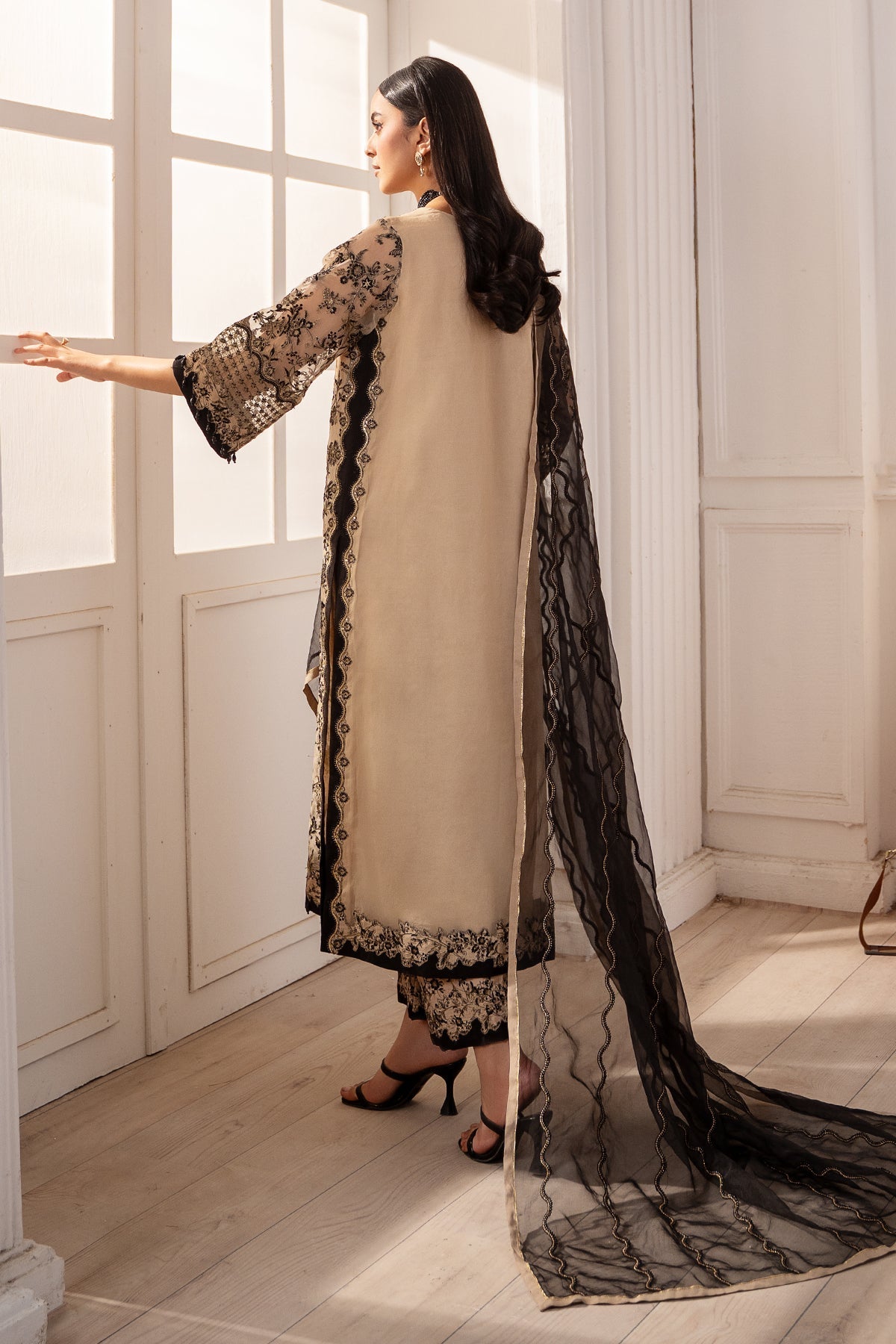 Luxury Embroidered Suit By Charizma