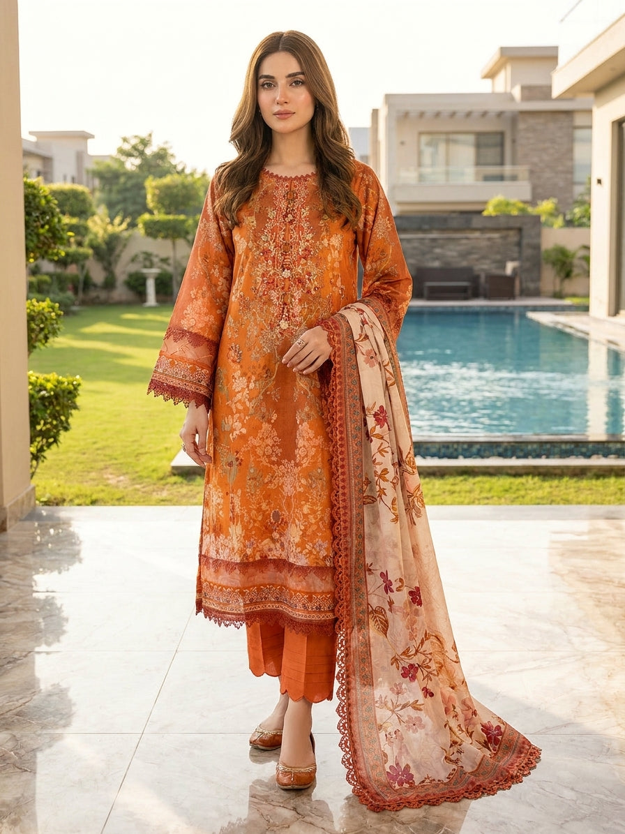 Gulljee Luxury Lawn Vol-3
