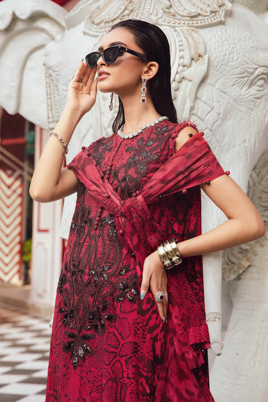Maria B Mprints Embroidered Lawn Collection