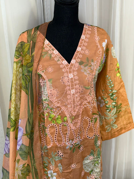 Luxury Embroidered Lawn Ready To Ship