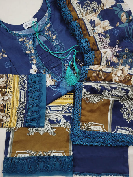 Firdous Resham Luxury Lawn Collection