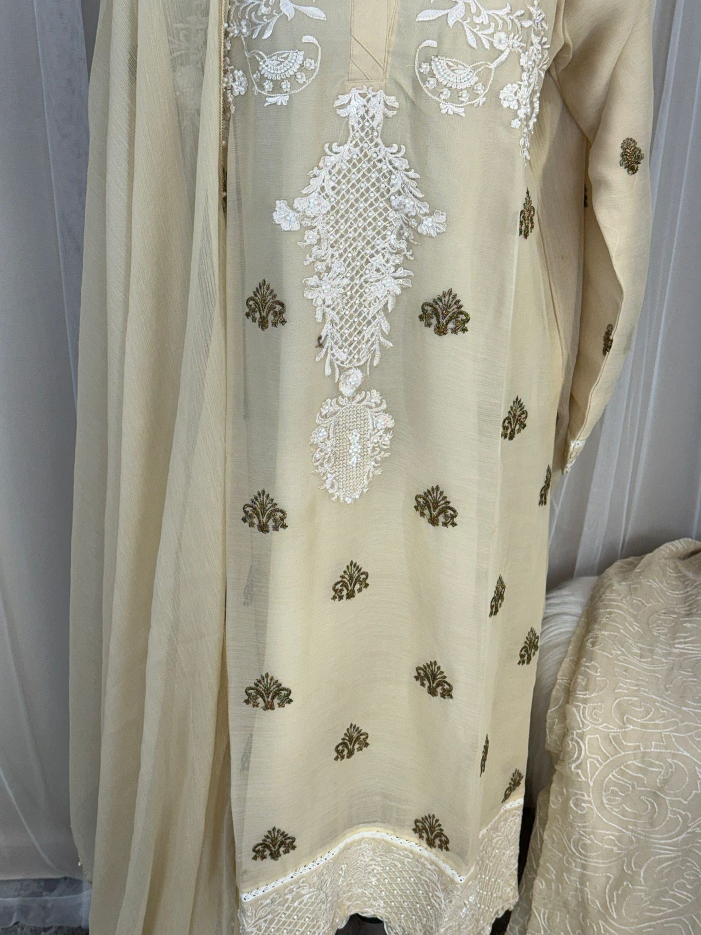 Luxury Embroidered Party wear Ready To Ship
