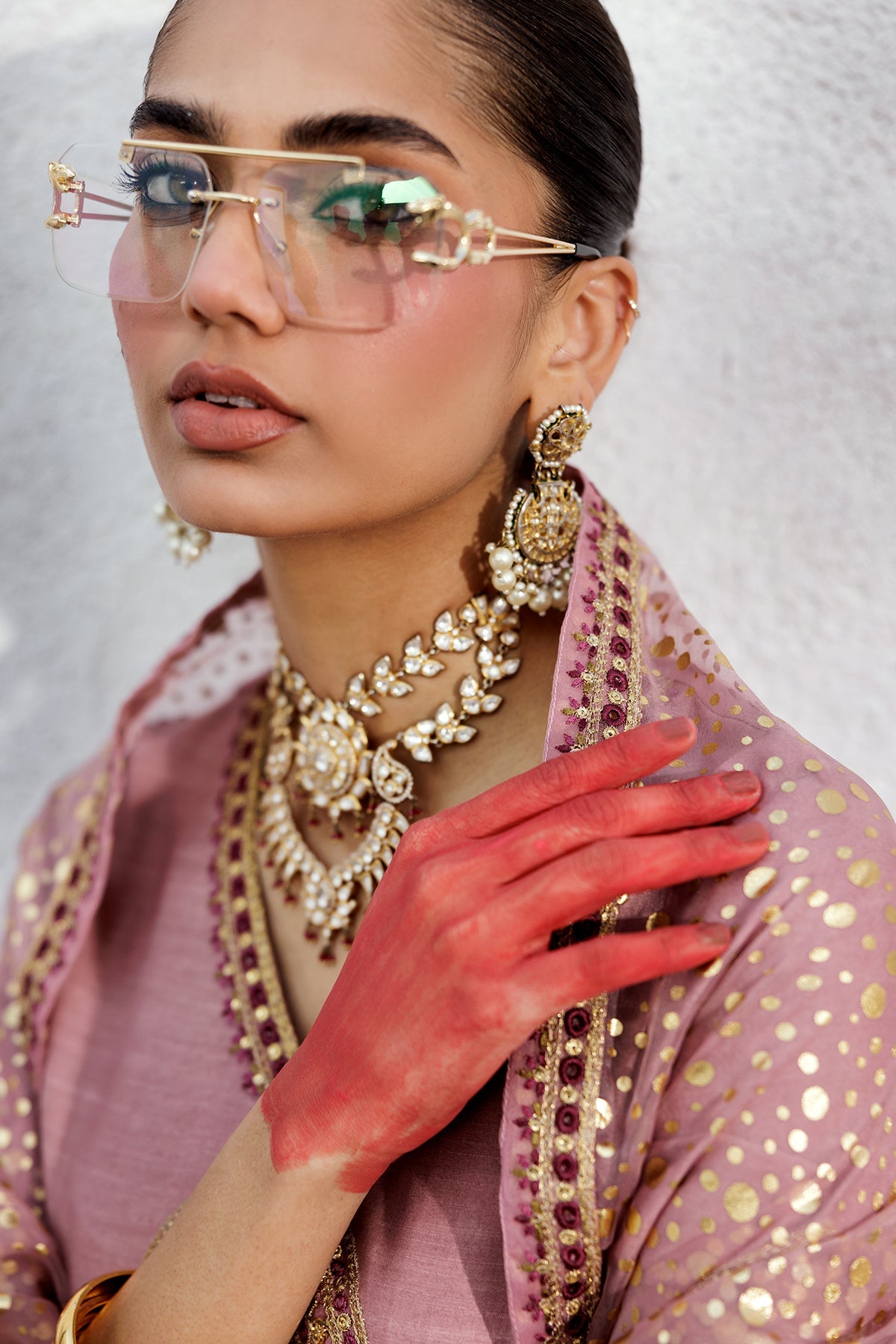 Charizma Luxury Embroidered Suit