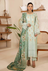 Satin By Adan's Libas Luxury Embroidered Lawn Collection