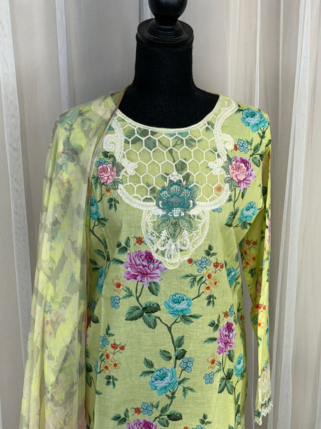Luxury Embroidered Lawn Ready To Ship