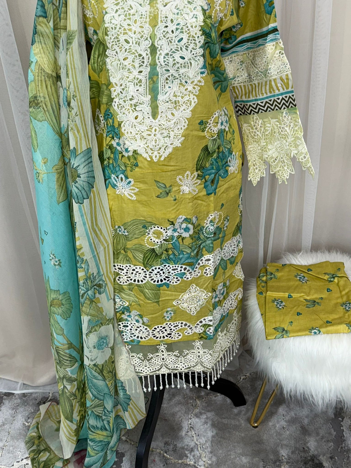 Luxury Embroidered Lawn Ready To Ship