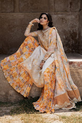 Vasal Embroidered Chiffon Suit By Charizma