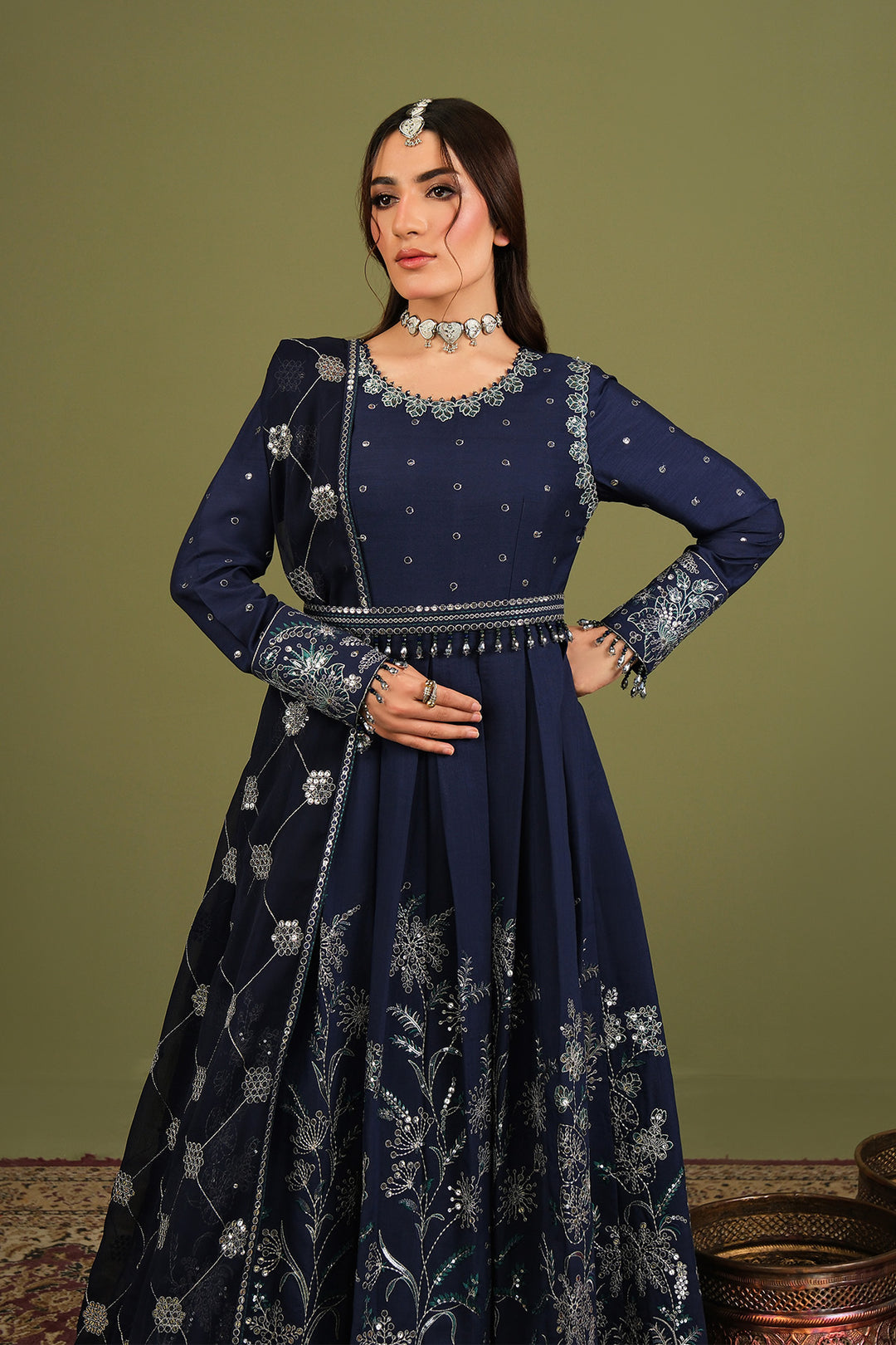 Luxe By Alizeh Raw Silk Suit