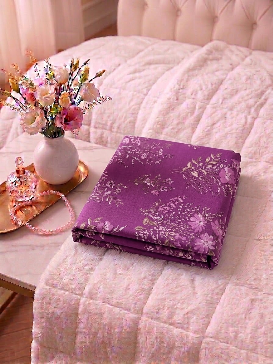 Pakistani King Size Bedsheet with Pillow Cover