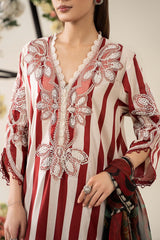 Maria. B. Embroidered  Lawn Suit