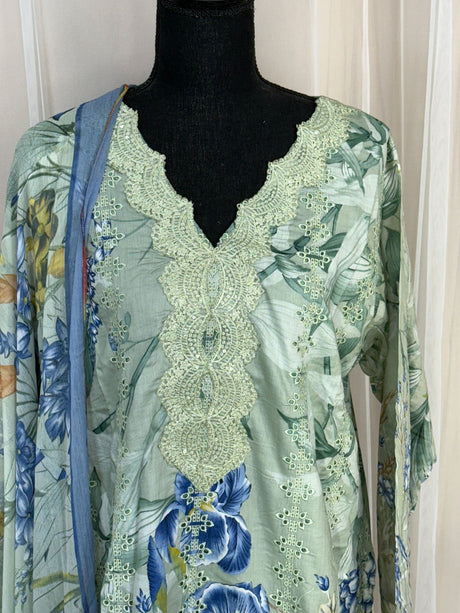 Luxury Embroidered Lawn Ready To Ship