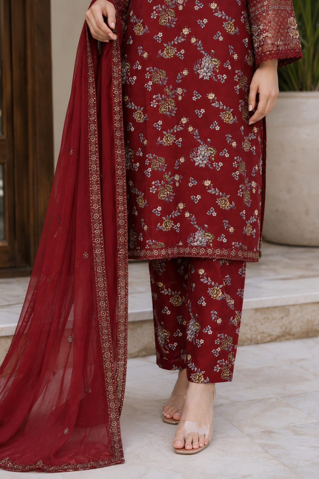 Sada Bahar Festive Embroidered Lawn