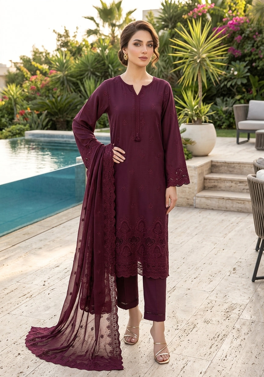 Sada Bahar Festive Embroidered Lawn