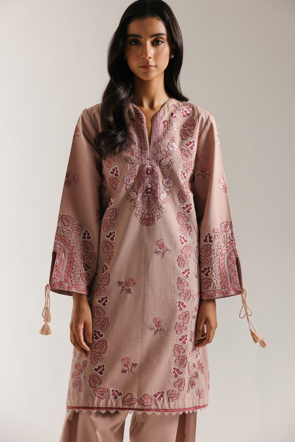 Ethnic Embroidered 2pc Suit
