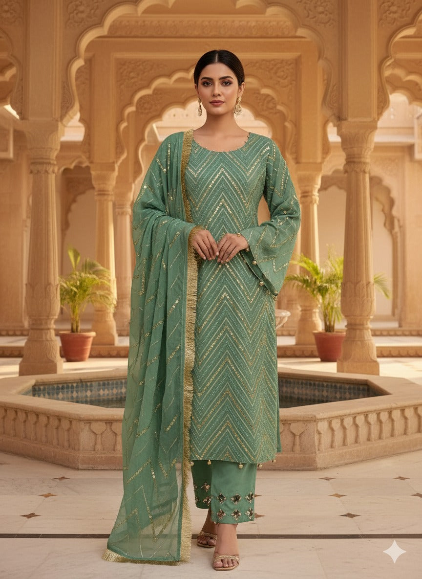 Pakistani Pure Chiffon Boutique Collection