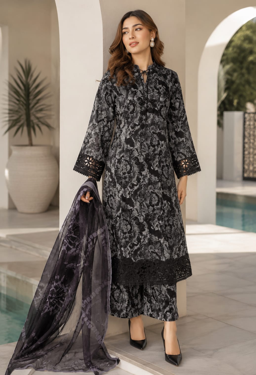 Sada Bahar Festive Embroidered Lawn
