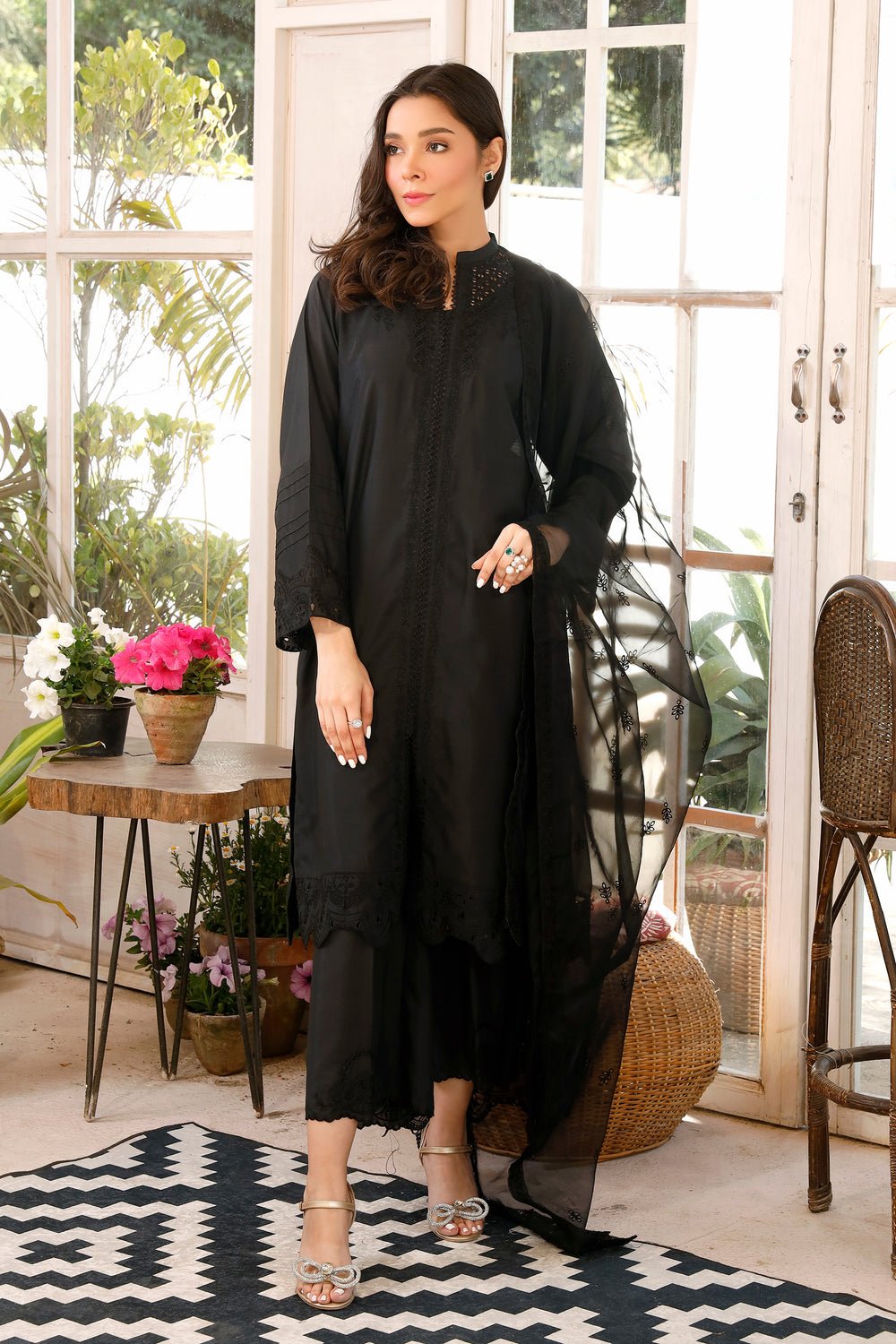 Lakhany 3pc Embroidered Suit