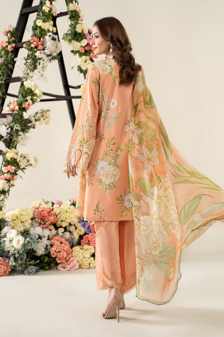Maria. B. Embroidered Luxury Suit