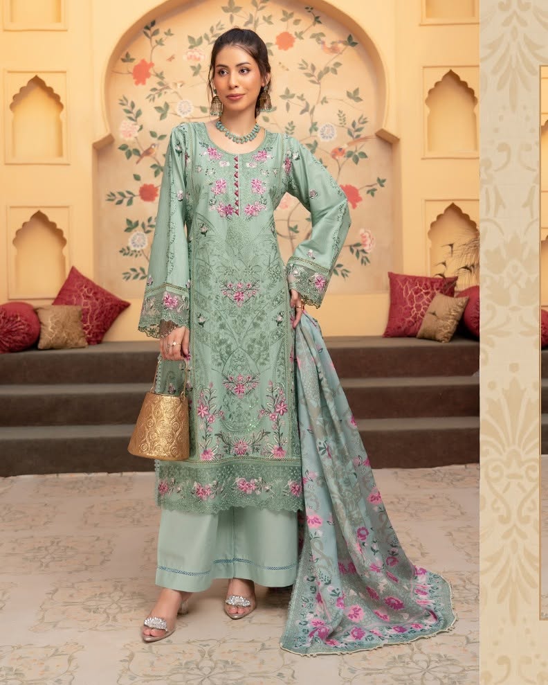 Munira Designers Embroidered Lawn