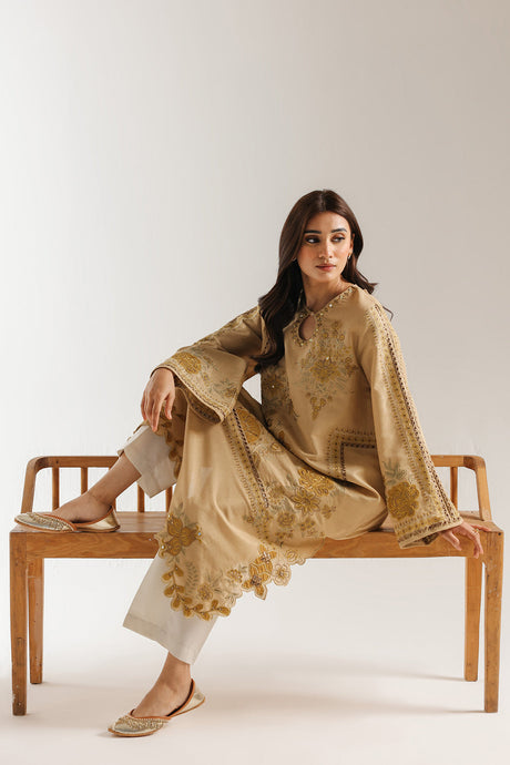 Ethnic Embroidered 2pc Suit