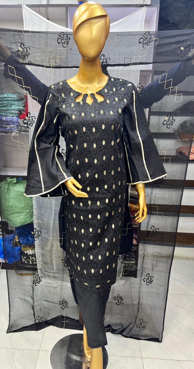 Luxury Embroidered Cotton Collection Ready To Ship
