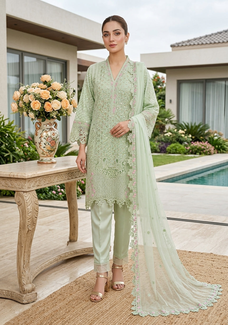 Bin Saeed Embroidered chiffon Collection