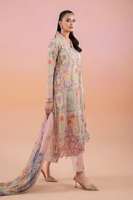 Maria. B. Embroidered Luxury Suit