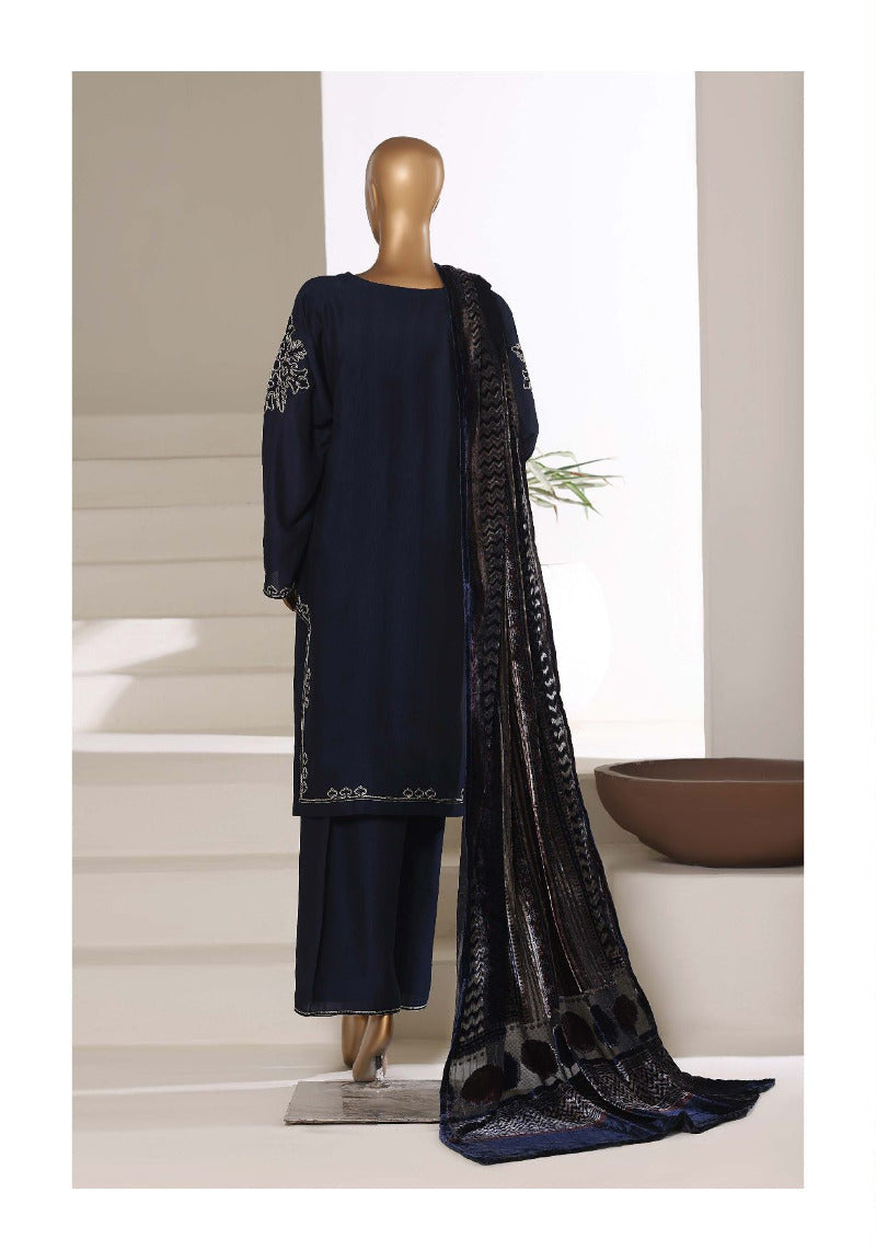 Sada Bahar Embroidered Viscose with Palachi Shawl