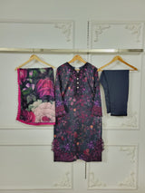 Noer by Gulljee Embroidery lawn