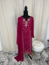 2pc Embroidered Kurti Collection Ready To Ship