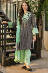 Charizma 3-PC Embroidered Lawn Suit