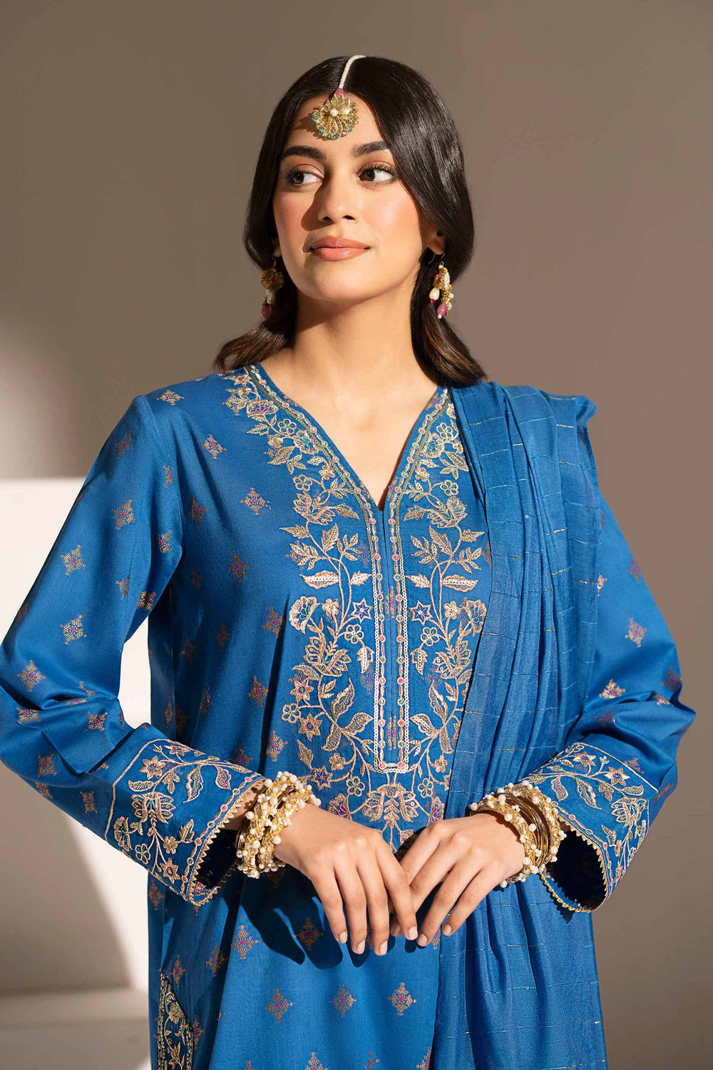 3 Piece Embroidered Suit by Nishat Linen