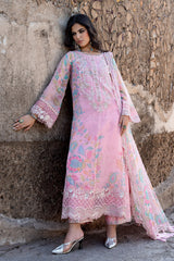 Vasal Embroidered Chiffon Suit By Charizma